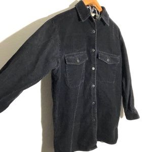 Vintage Eddie Bauer Corduroy Button up Brown XL